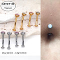 Aurevia Minimalist Anti-Snag  ASTM F136 Titanium Floating Belly Ring