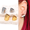 1 PCS 316 Stainless Steel Ear Cuff Stretched Lobe Simple Ear Gauges Plugs Weights Earring Cartilage Body Piercing Jewelry Ear Stretching Kit
